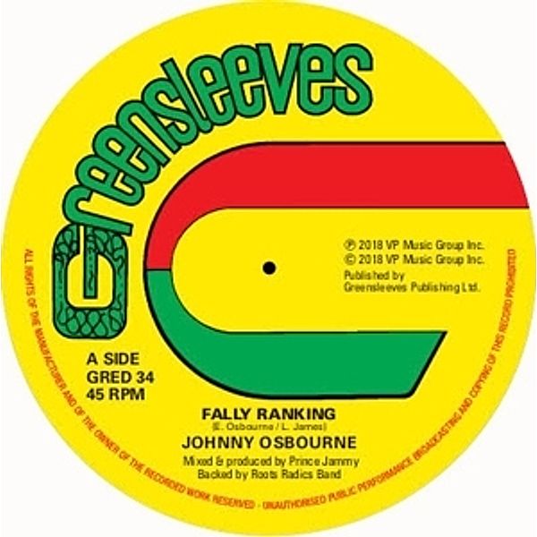 Fally Ranking/Trench Town School (Extended), Johnny Osbourne