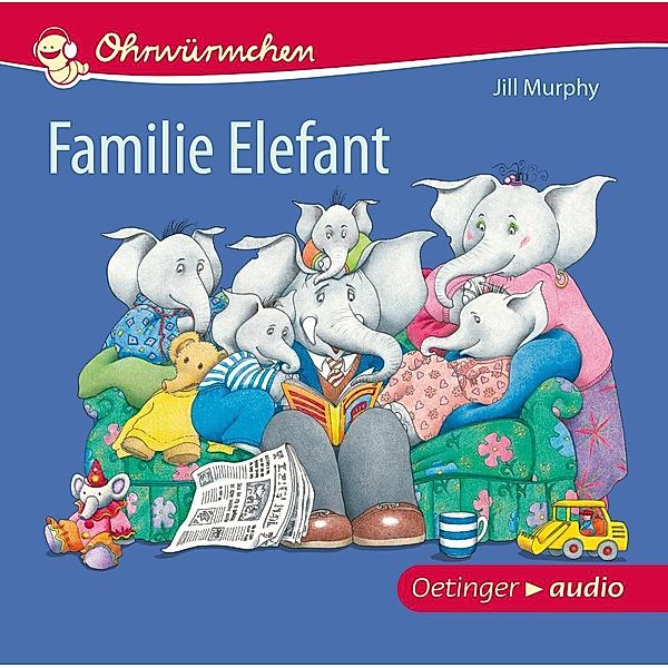 Familie Elefant, 1 Audio-CD, Jill Murphy