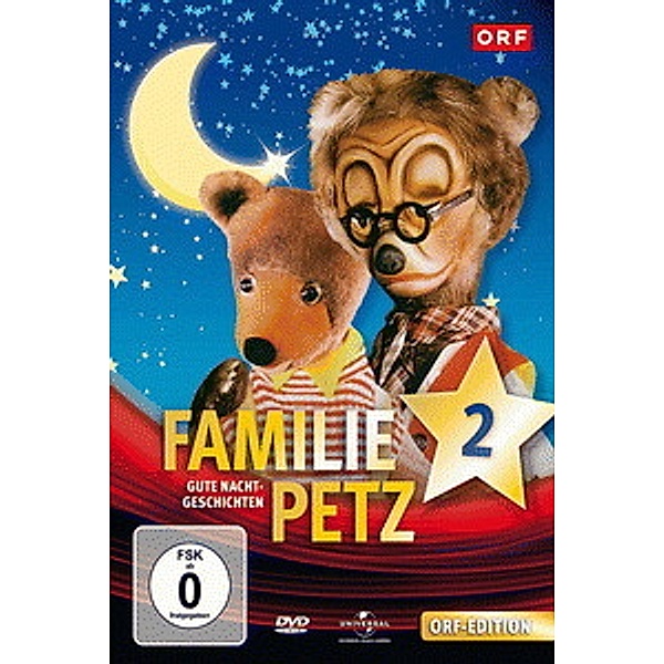 Familie Petz, Gute Nacht-Geschichten, 1 DVD