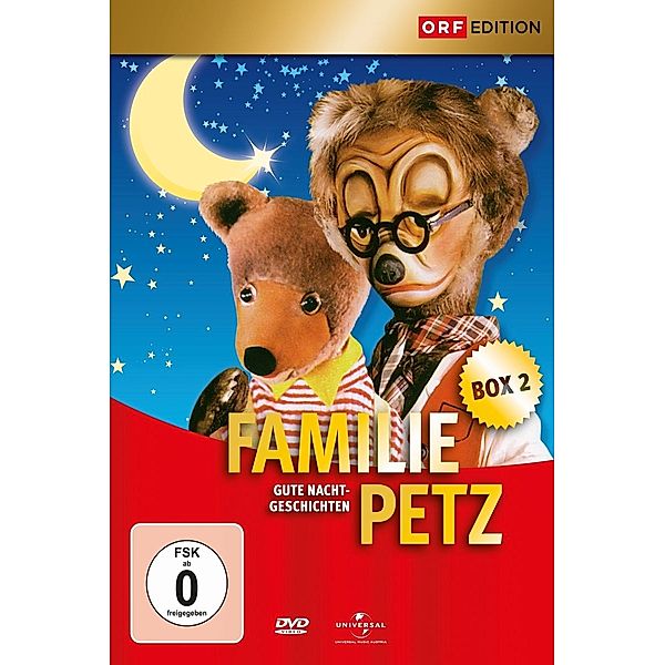 Familie Petz - Gute Nacht-Geschichten 2 DVD-Box, Familie Petz