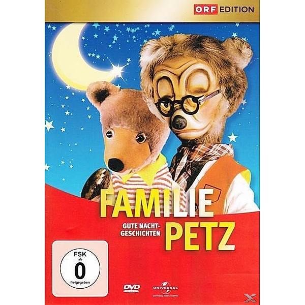 Familie Petz - Gute Nacht-Geschichten DVD-Box, Familie Petz