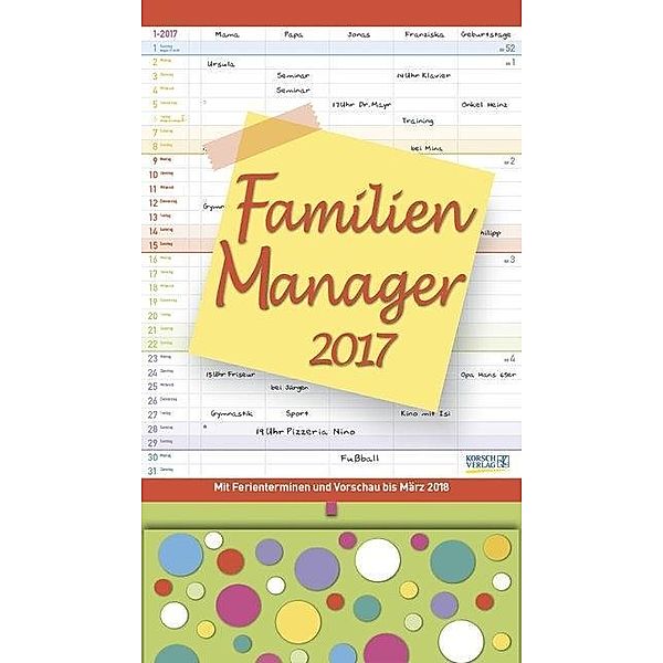 Familien Manager 2017