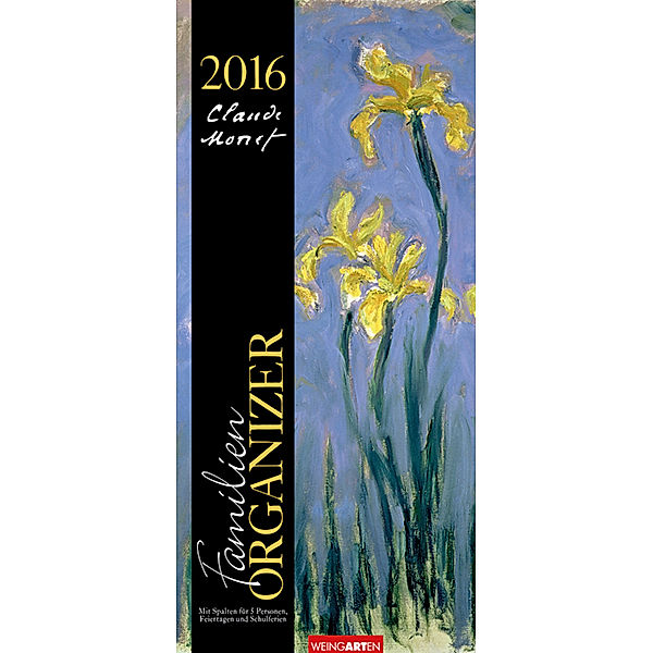 Familien Organizer Claude Monet 2016, Claude Monet