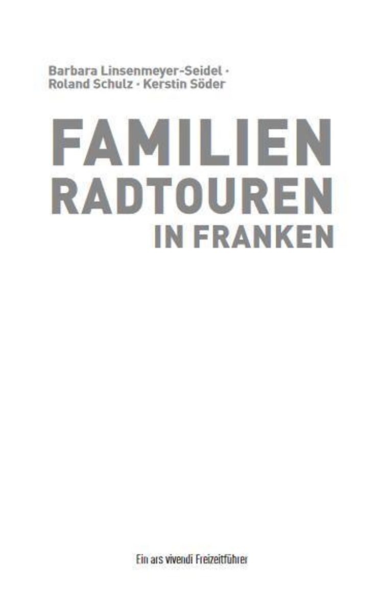 Familien-Radtouren in Franken Buch versandkostenfrei bei Weltbild.de