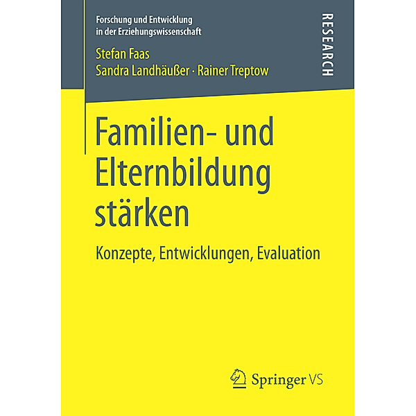 Familien- und Elternbildung stärken, Stefan Faas, Sandra Landhäußer, Rainer Treptow