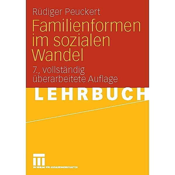 Familienformen im sozialen Wandel / Universitätstaschenbücher, Rüdiger Peuckert