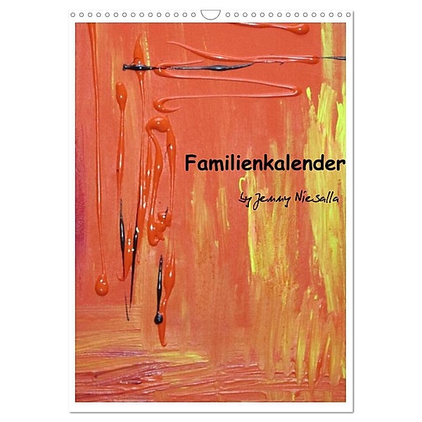 Familienkalender (Wandkalender 2024 DIN A3 hoch), CALVENDO Monatskalender, Jenny Niesalla