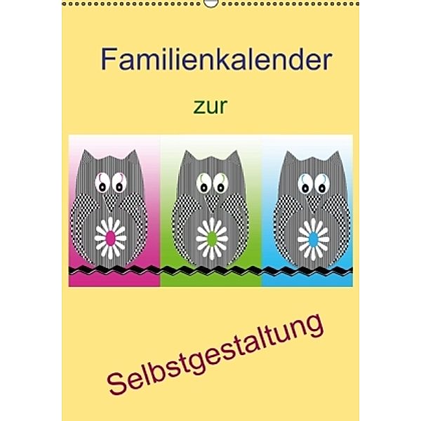 Familienkalender zur Selbstgestaltung (Wandkalender 2015 DIN A2 hoch), Youlia