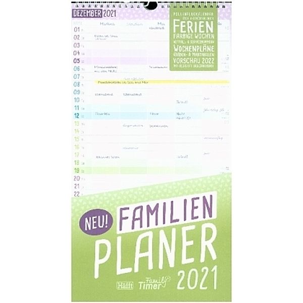 FamilienPlaner 2021 12 MONATE