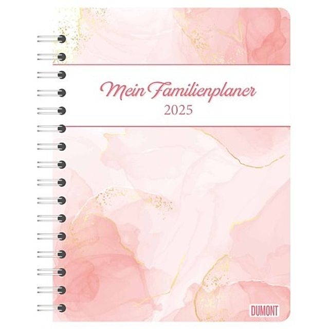 Familienplaner-Buch Colour 2025 - Diary - Buchkalender - Taschenkalender -  17,5x23,1 - Kalender bestellen