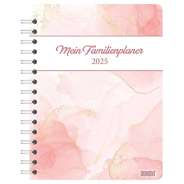 Familienplaner-Buch Colour 2025 - Diary - Buchkalender - Taschenkalender - 17,5x23,1