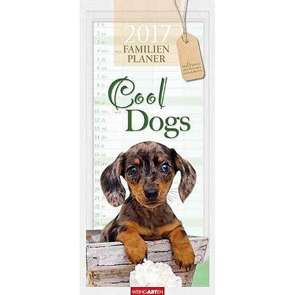 Familienplaner Cool Dogs 2017