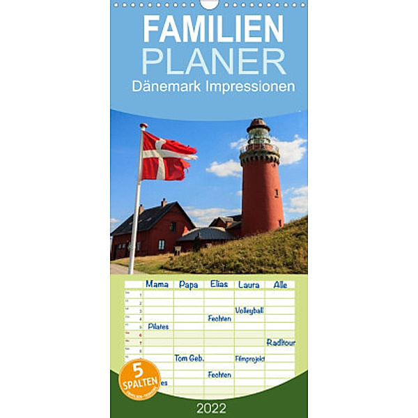 Familienplaner Dänemark Impressionen (Wandkalender 2022 , 21 cm x 45 cm, hoch), Stanislaw´s Photography