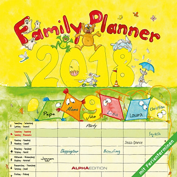 Familienplaner / Family Planner 2018