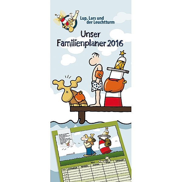 Familienplaner Lup, Lars und der Leuchtturm 2016