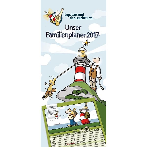 Familienplaner Lup, Lars und der Leuchtturm 2017