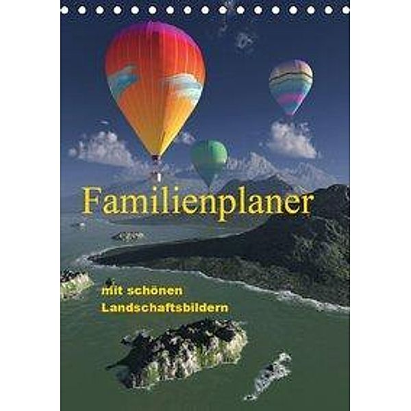Familienplaner mit schönen Landschaftsbildern (Tischkalender 2020 DIN A5 hoch), Klaus-Dieter Schulze