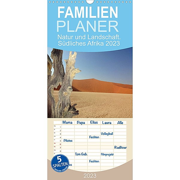 Familienplaner Natur und Landschaft. Südliches Afrika 2022 (Wandkalender 2023 , 21 cm x 45 cm, hoch), Marlen Jürgens