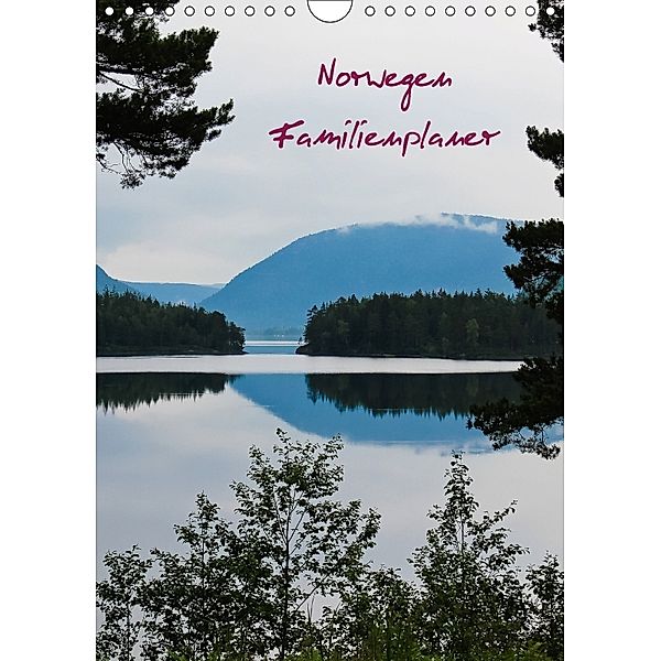Familienplaner Norwegen (Wandkalender 2018 DIN A4 hoch), Andrea Koch