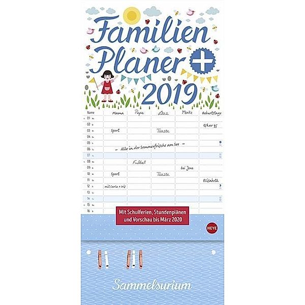 Familienplaner plus Clips 2019