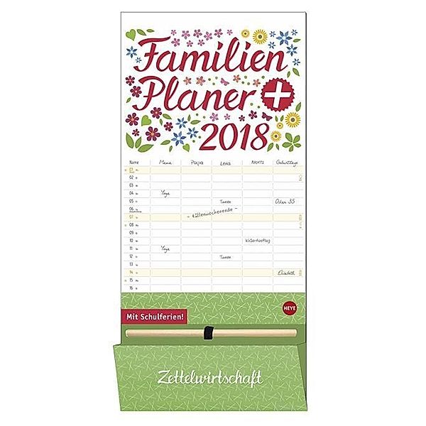 Familienplaner plus Tasche 2018