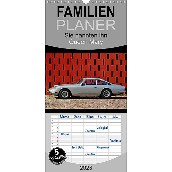 Familienplaner Sie nannten ihn Queen Mary (Wandkalender 2023 , 21 cm x 45 cm, hoch), Ingo Laue