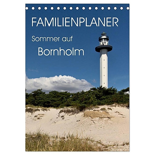Familienplaner - Sommer auf Bornholm (Tischkalender 2024 DIN A5 hoch), CALVENDO Monatskalender, Lars Nullmeyer