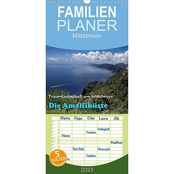 Familienplaner (Wandkalender 2023 , 21 cm x 45 cm, hoch), Heinz Neurohr