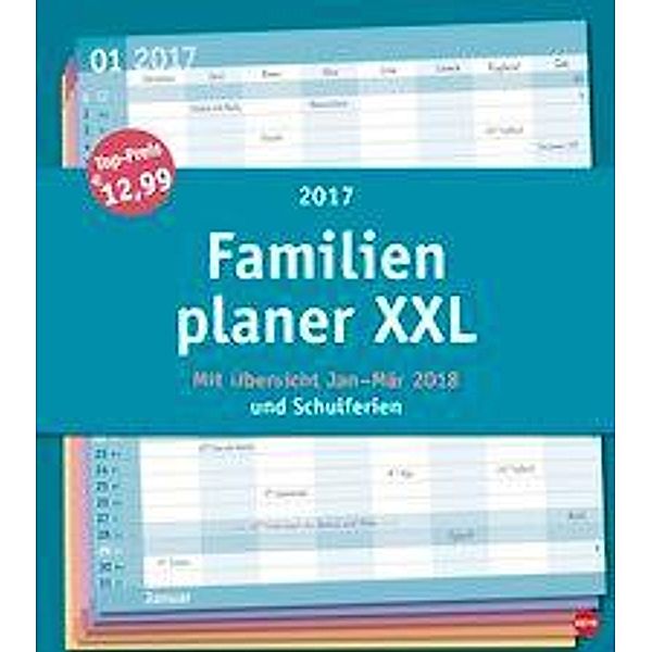 Familienplaner XXL Basic 2017