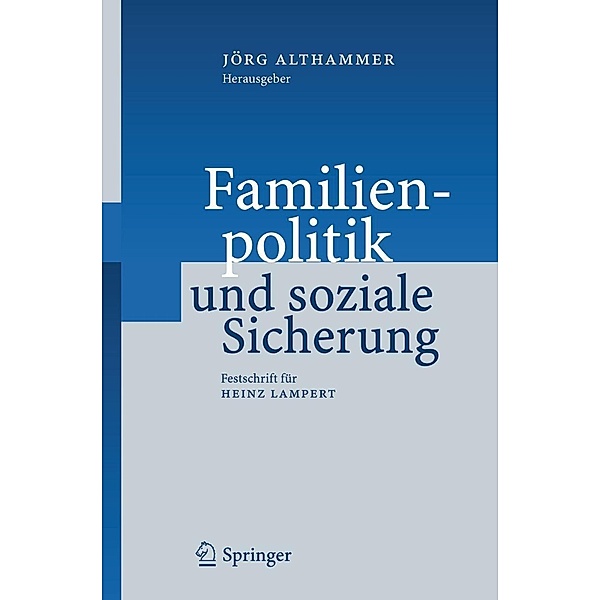 Familienpolitik und soziale Sicherung