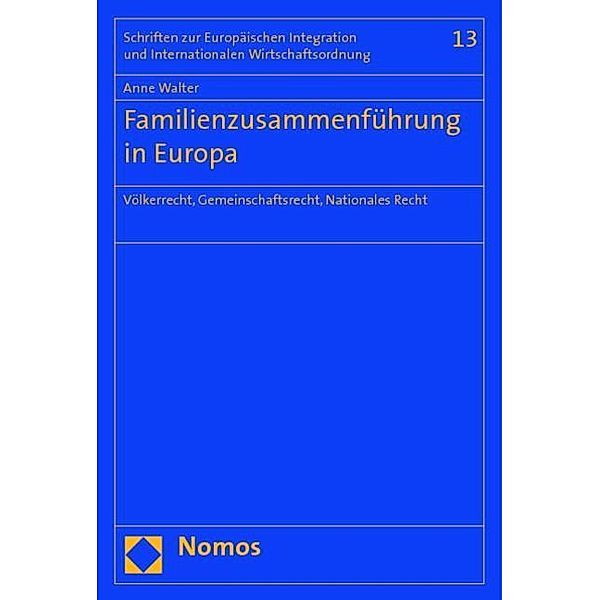 Familienzusammenführung in Europa, Anne Walter