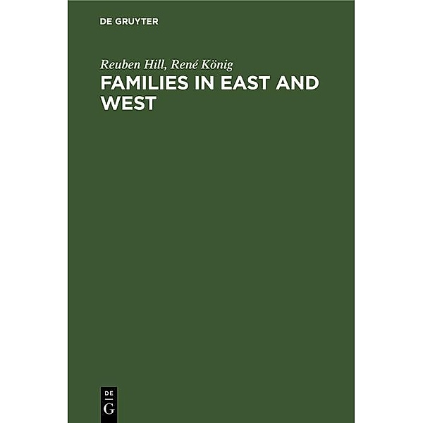 Families in East and West, Reuben Hill, René König
