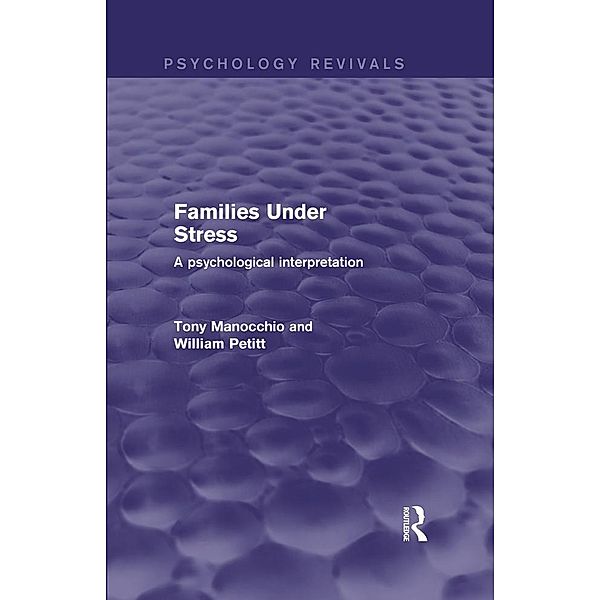 Families Under Stress, Tony Manocchio, William Petitt