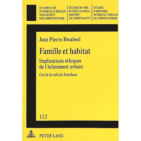 Famille et habitat, Jean Pierre Bwalwel