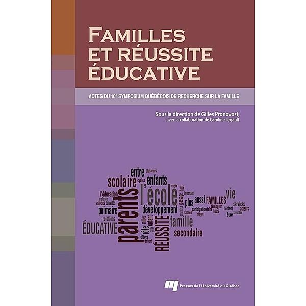 Familles et reussite educative, Pronovost Gilles Pronovost