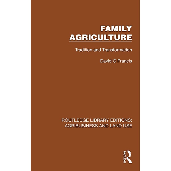 Family Agriculture, David G. Francis