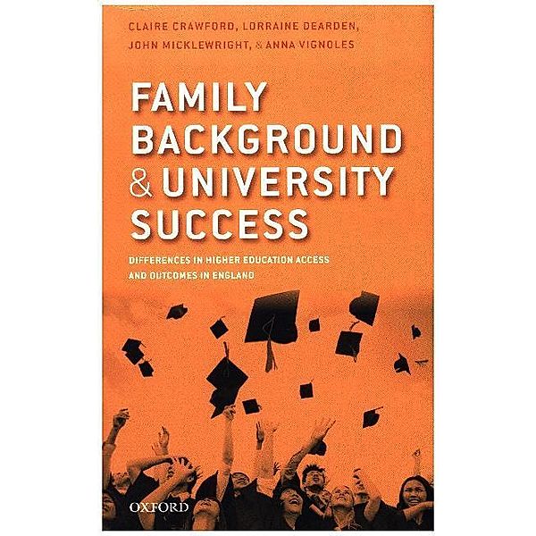 Family Background and University Success