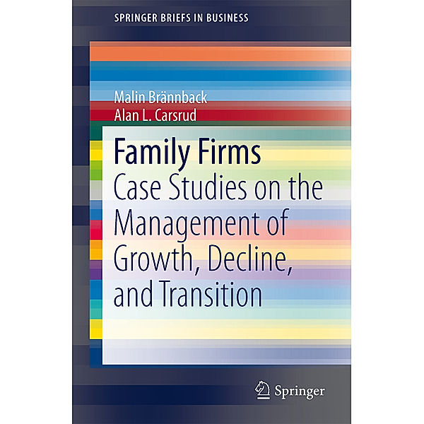 Family Firms, Malin Brännback, Alan L. Carsrud