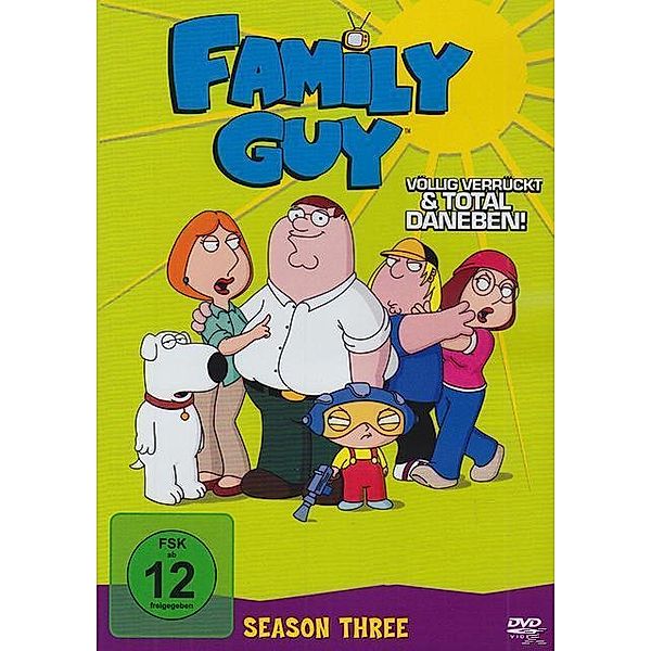 Family Guy - Season Three, Seth MacFarlane, David Zuckerman, Steve Callaghan, Alex Borstein, Mike Henry, Andrew Gormley, Ken Goin, Bobby Bowman, David Collard