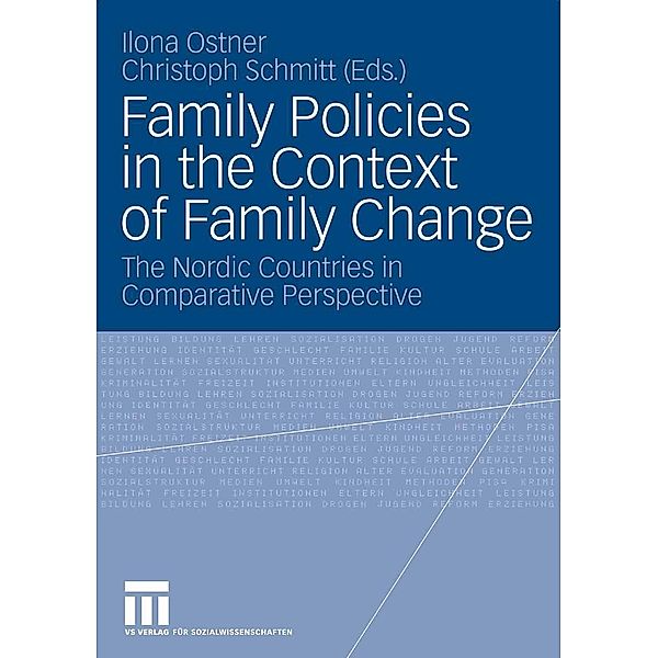 Family Policies in the Context of Family Change
