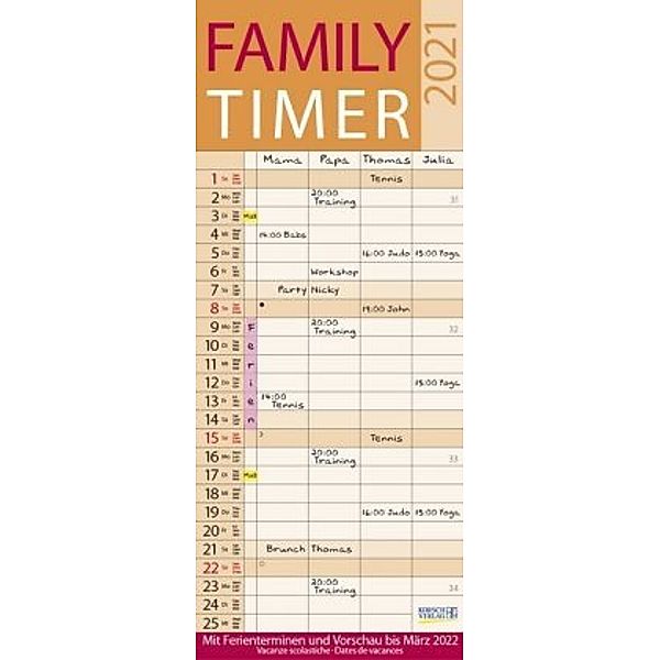 Family Timer Lifestyle 2021