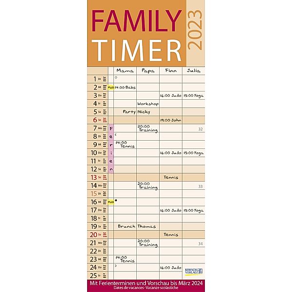 Family Timer Lifestyle 2023