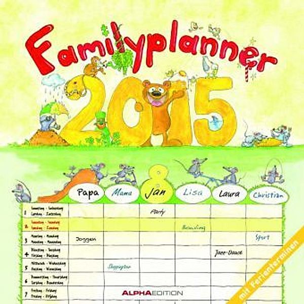 Familyplanner 2015