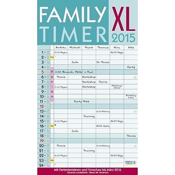 Familytimer XL 2015