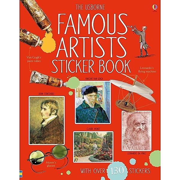 Famous Artists Sticker Book, Megan Cullis