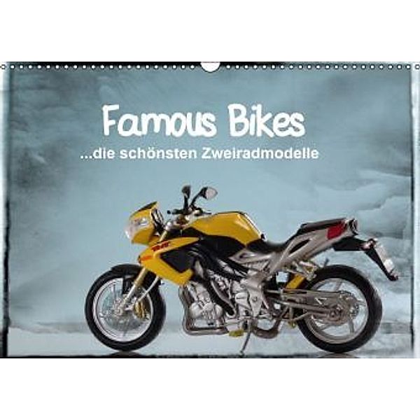 Famous Bikes - die schönsten Zweiradmodelle (Wandkalender 2015 DIN A3 quer), Klaus-Peter Huschka