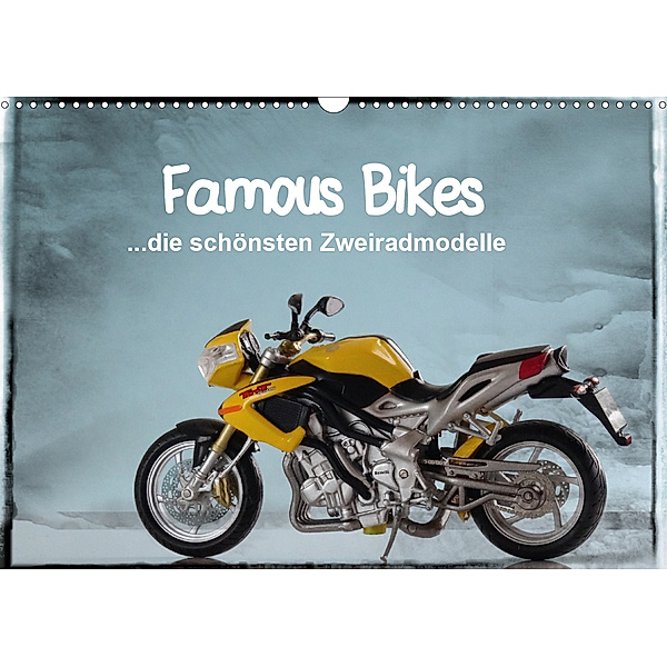 Famous Bikes - die schönsten Zweiradmodelle (Wandkalender 2020 DIN A3 quer), Klaus-Peter Huschka