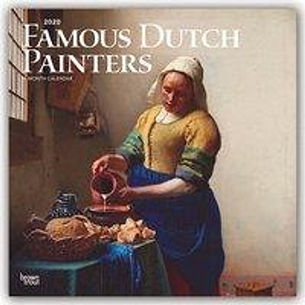 Famous Dutch Painters - Berühmte niederländische Maler 2020 - 16-Monatskalender, BrownTrout Publisher
