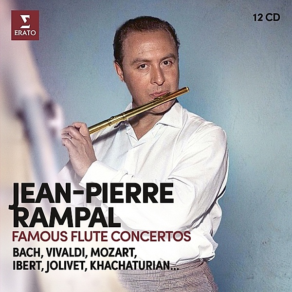 Famous Flute Concertos (12cd), Jean-Pierre Rampal, Ocjfp, Claudio Scimone