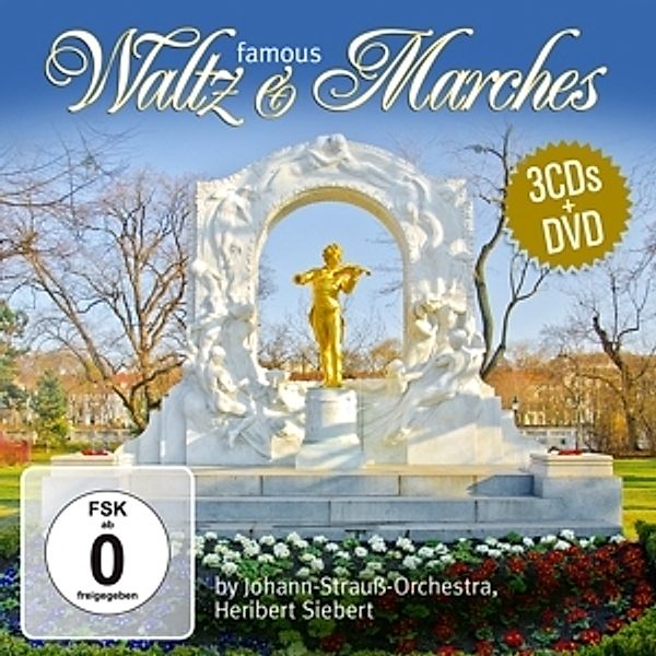 Famous Waltzes And Marches From Vienna.3cd+Dvd, Johann-siebert,herbert Strauss